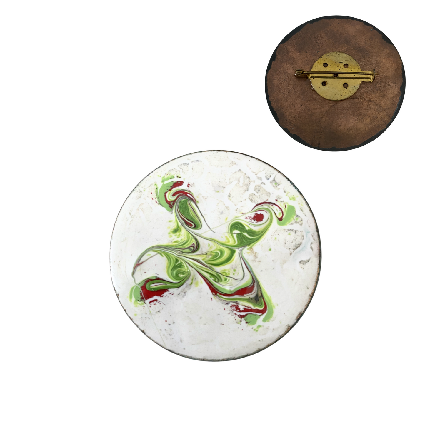 Vintage Handmade Brooch from 1940s