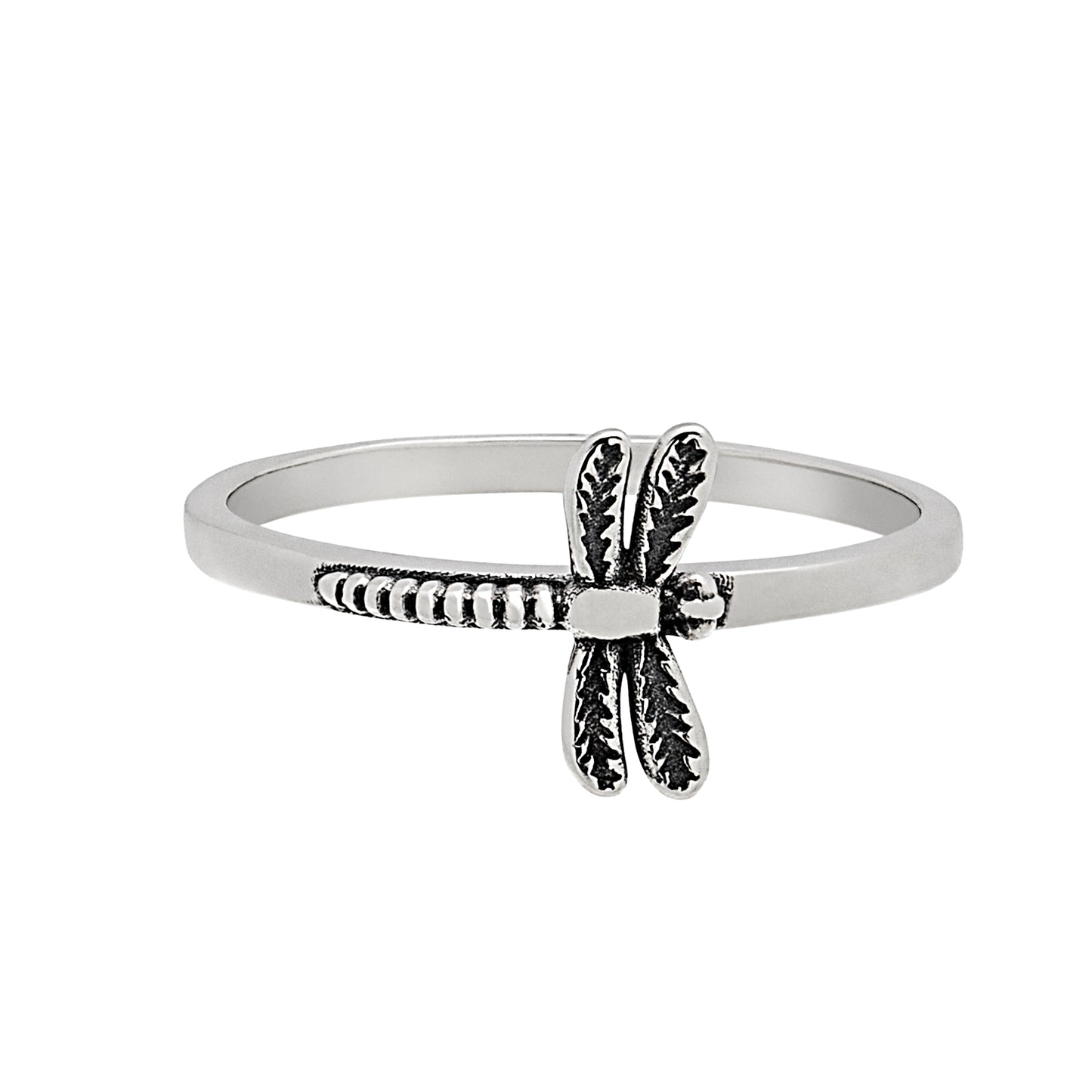 Sterling Silver Dragonfly Ring