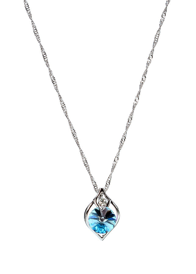 Crystal Rivoli Pendant Necklace