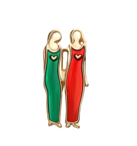 Friend And Sister Brooch