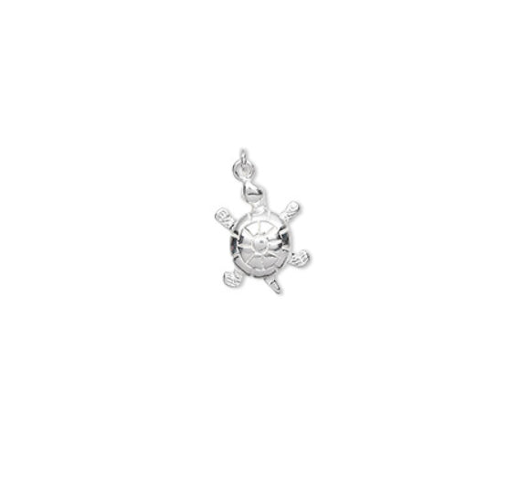 Sterling Silver Turtle Pendant