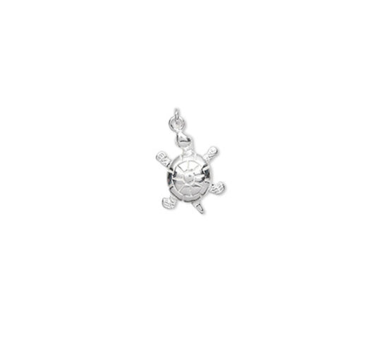 Sterling Silver Turtle Pendant