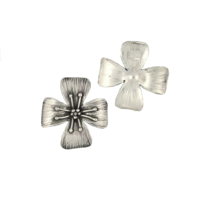 Sterling Silver Flower Pendant