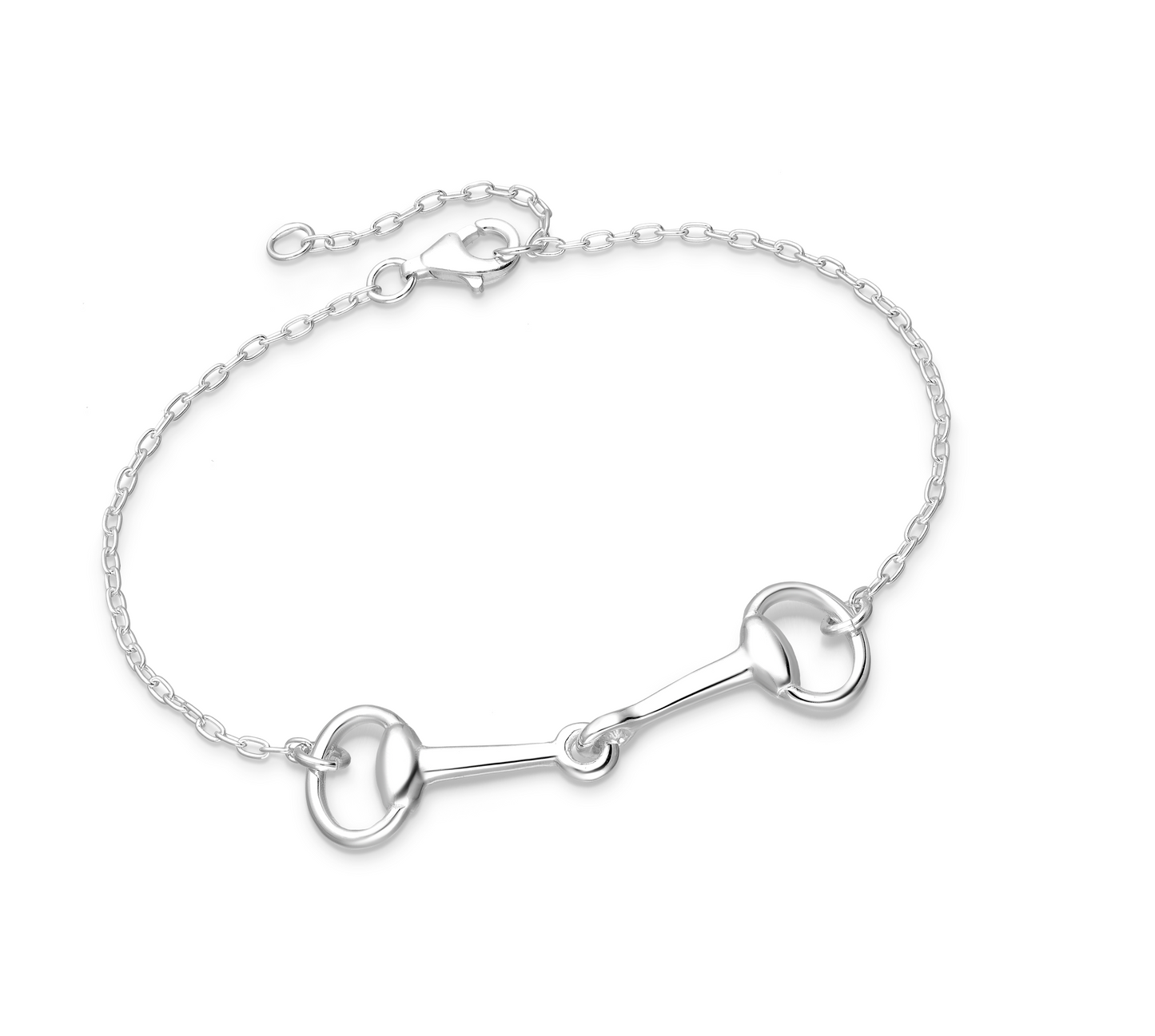 Sterling Silver Horse Bit Bracelet - Ag Sterling