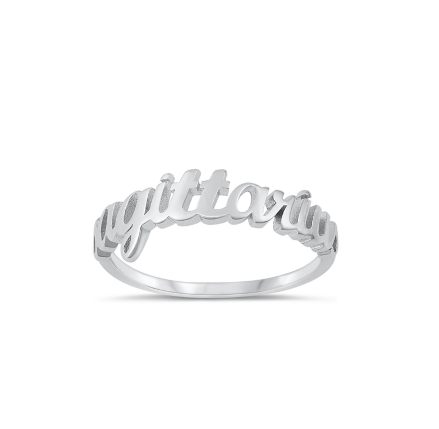 Sterling Silver Zodiac Ring