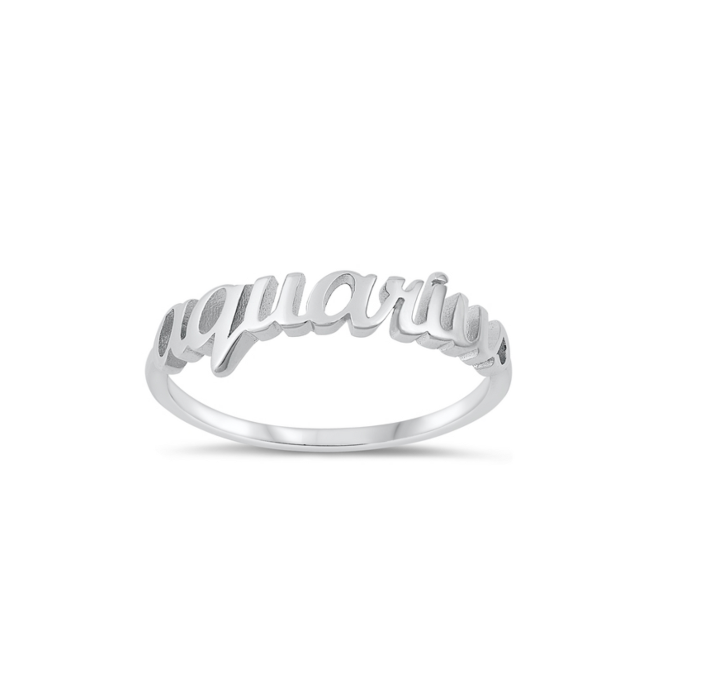 Sterling Silver Zodiac Ring