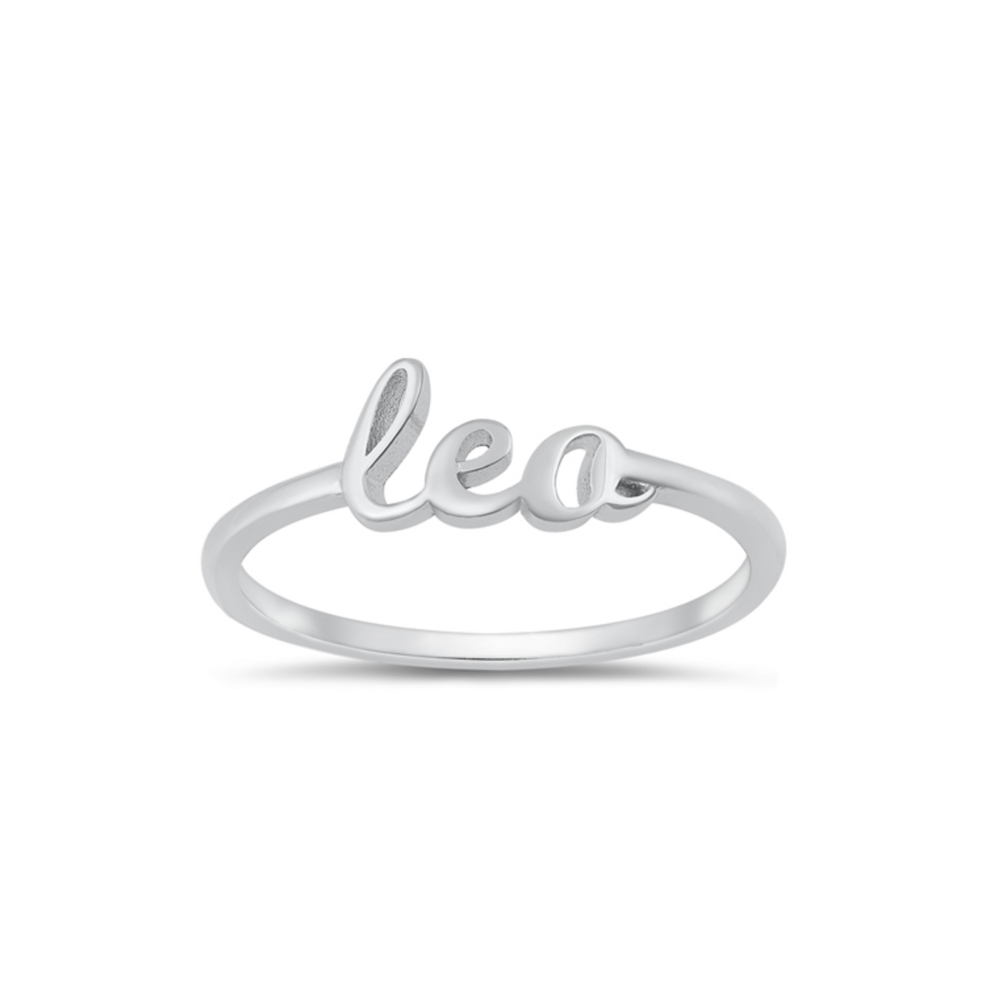 Sterling Silver Zodiac Ring