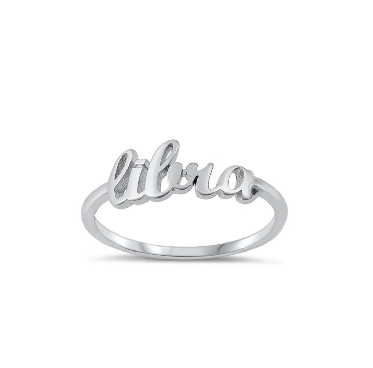 Sterling Silver Zodiac Ring