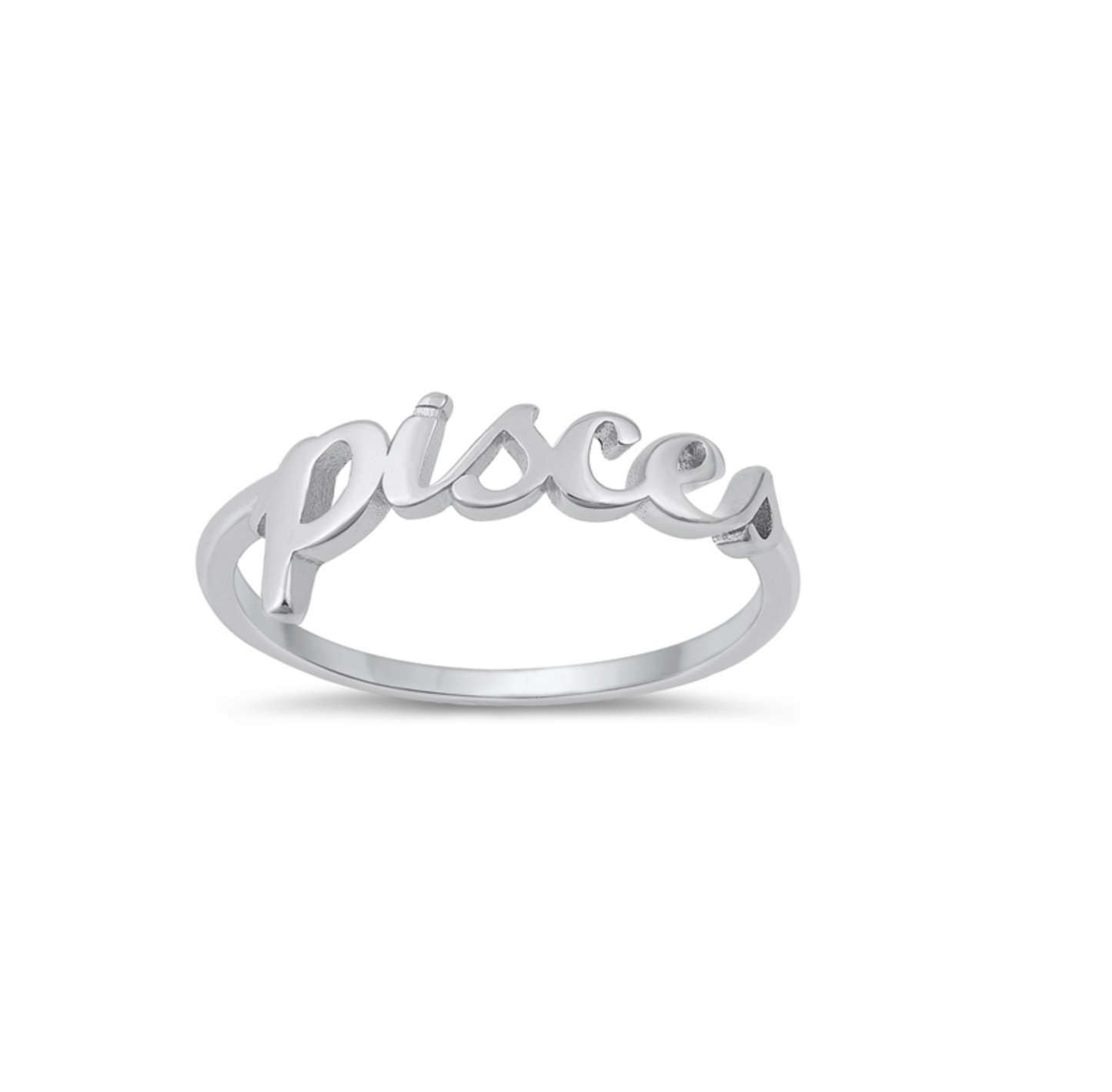 Sterling Silver Zodiac Ring