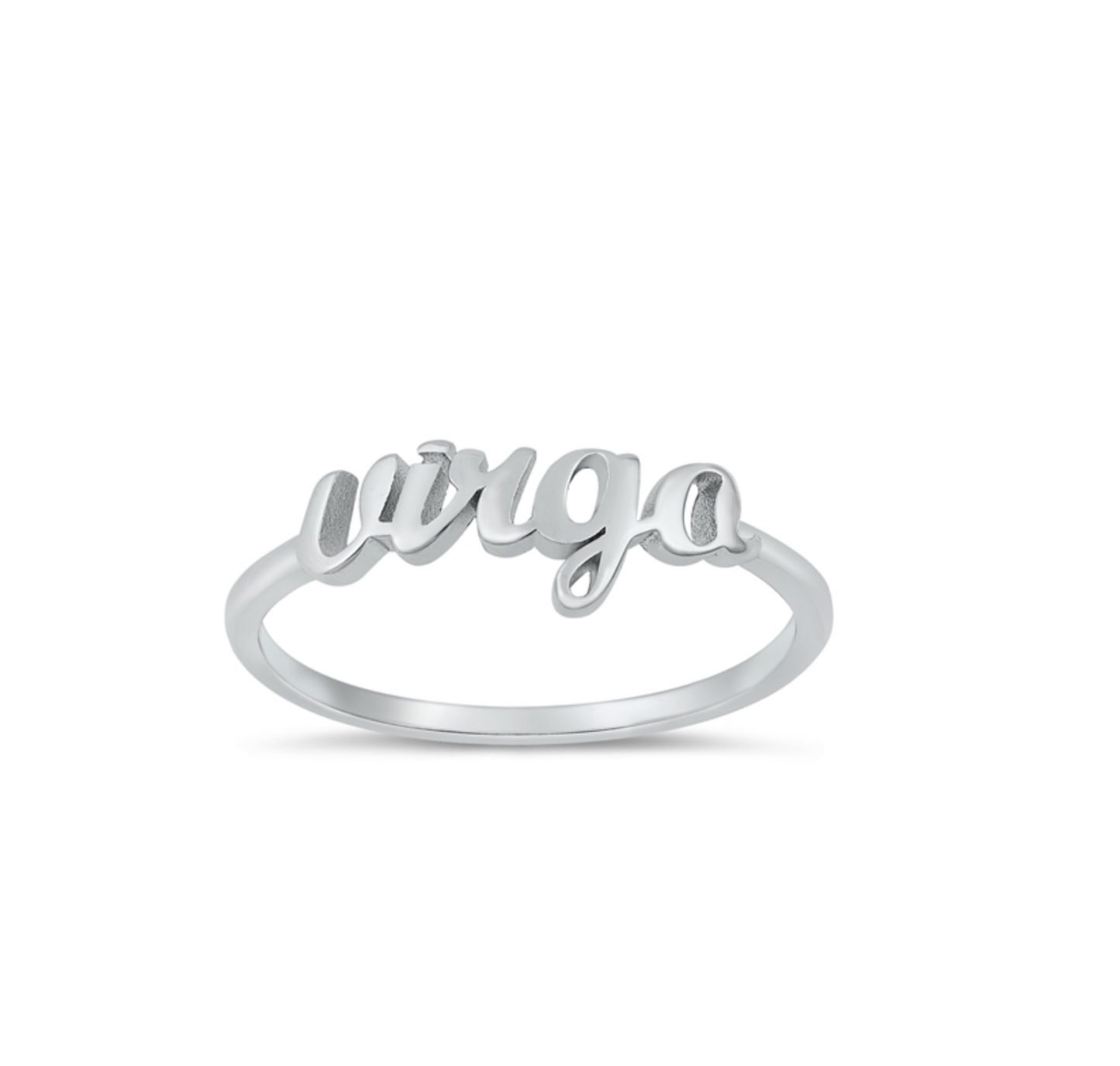 Sterling Silver Zodiac Ring