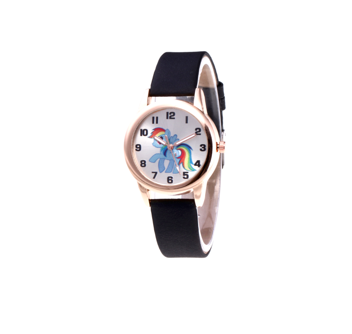 My Little Pony Rose Goldtone Leather-strap Watch