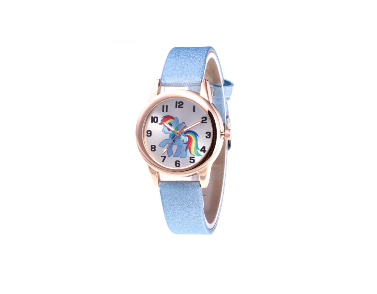 My Little Pony Rose Goldtone Leather-strap Watch