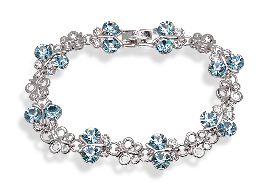 Crystal Butterfly Bracelet