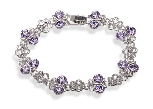 Crystal Butterfly Bracelet