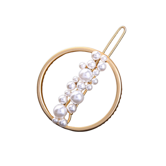 Goldtone Imitation Pearl Hair Pin