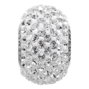 Silvernight Swarovski Crystal Pave Bracelet Bead