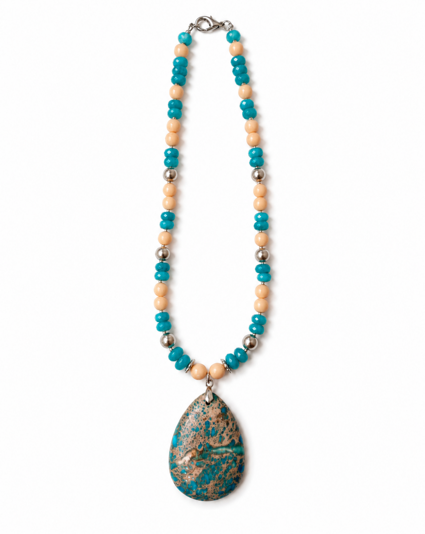 InstaGlam Turquoise Coast Statement Necklace