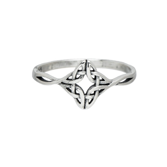 Sterling Silver Woven Celtic Ring