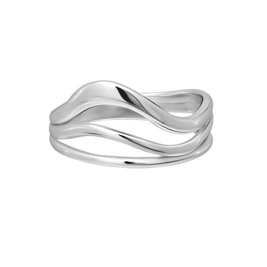 Sterling Silver Layered Ring