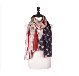 Stars And Stripes Flag Scarf