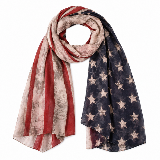 Stars And Stripes Flag Scarf