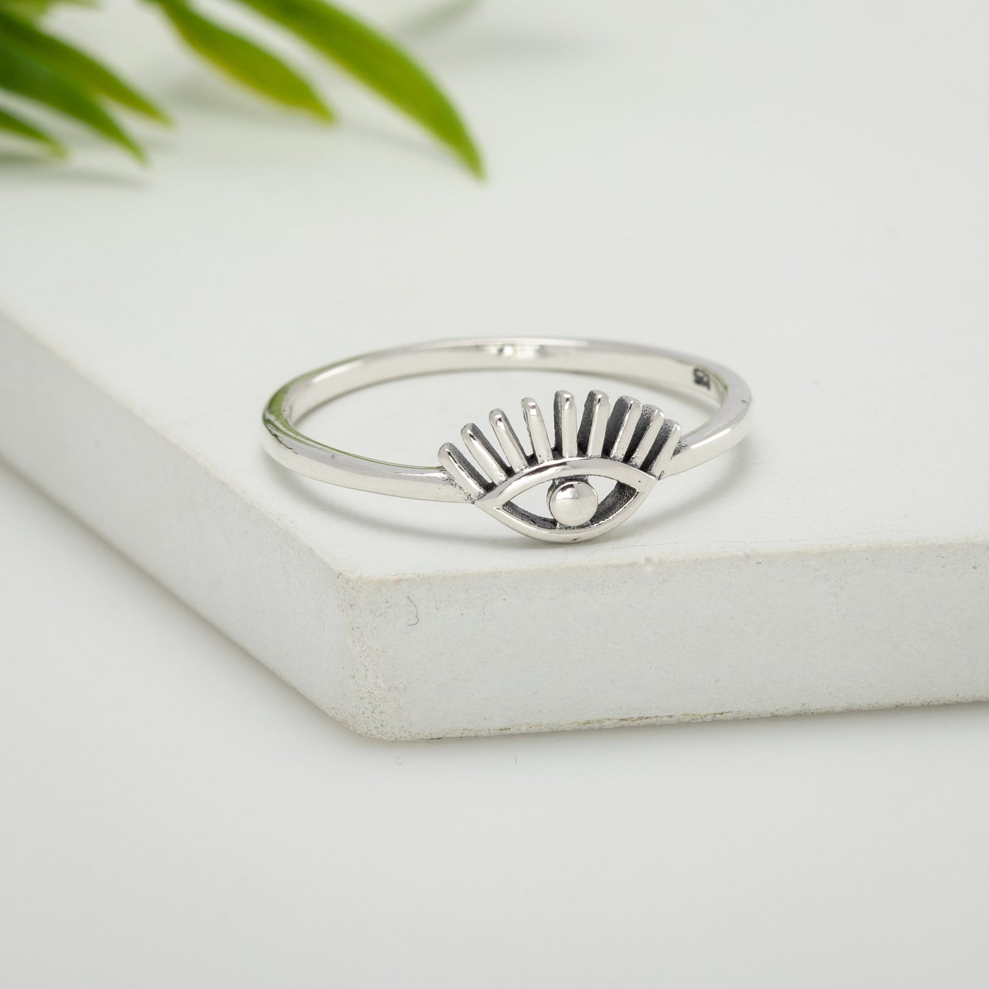 Sterling Silver Eye Ring