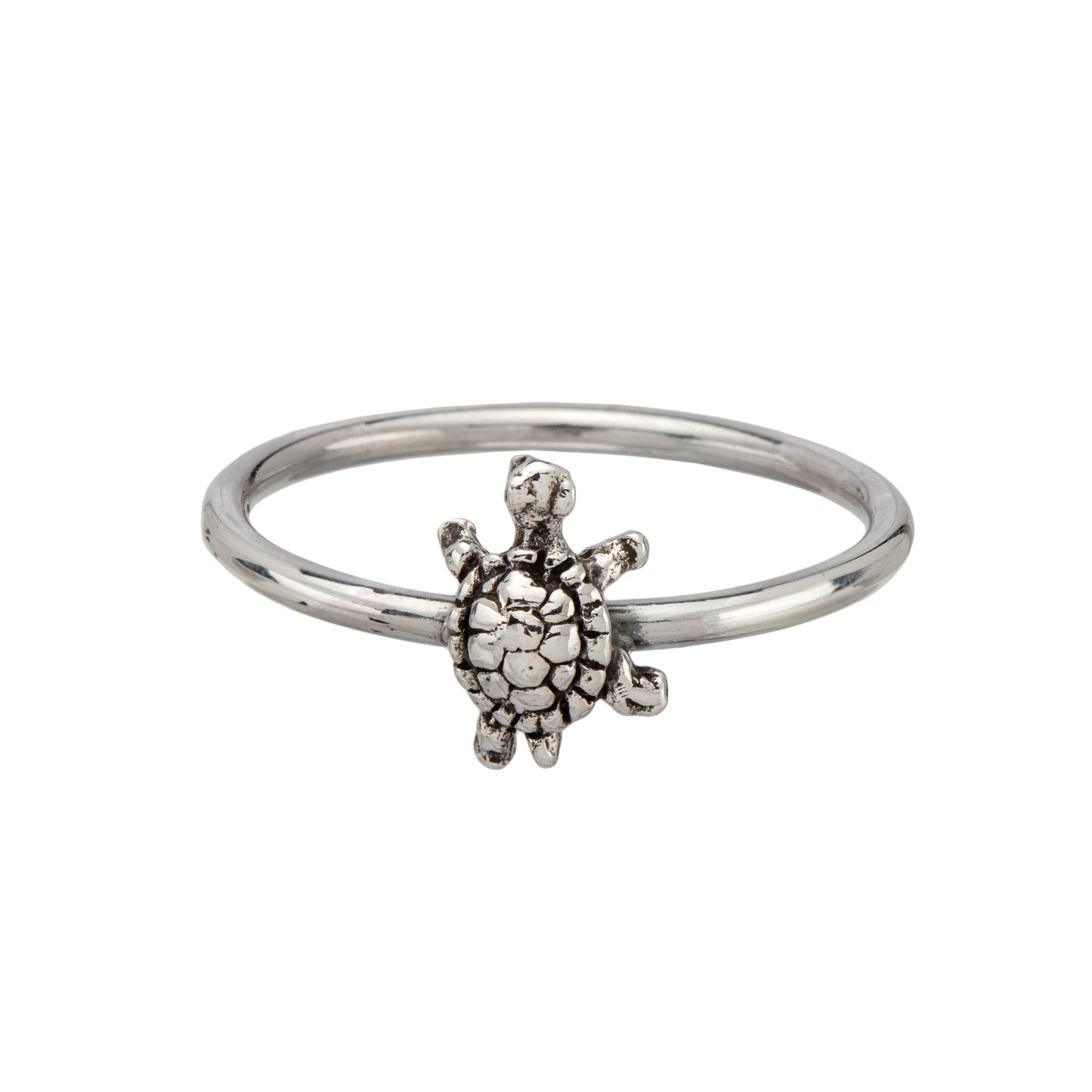 Sterling Silver Sea Turtle Ring