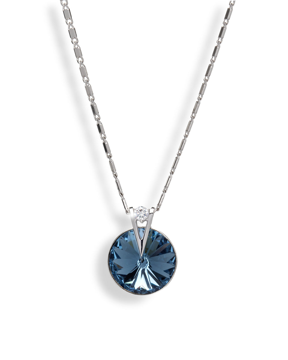 Crystal Rivoli Pendant Necklace