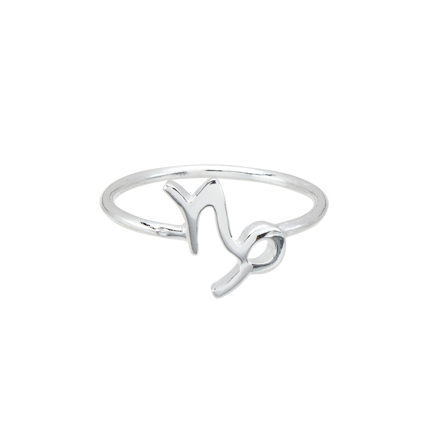 Sterling Silver Zodiac Sign Ring