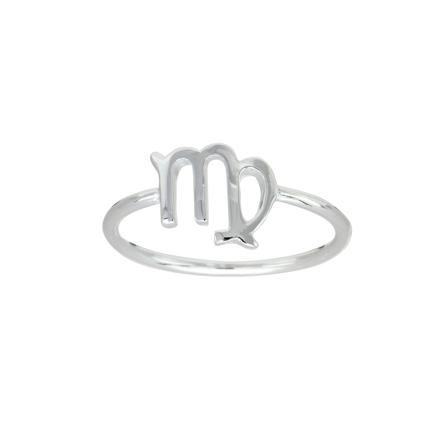 Sterling Silver Zodiac Sign Ring