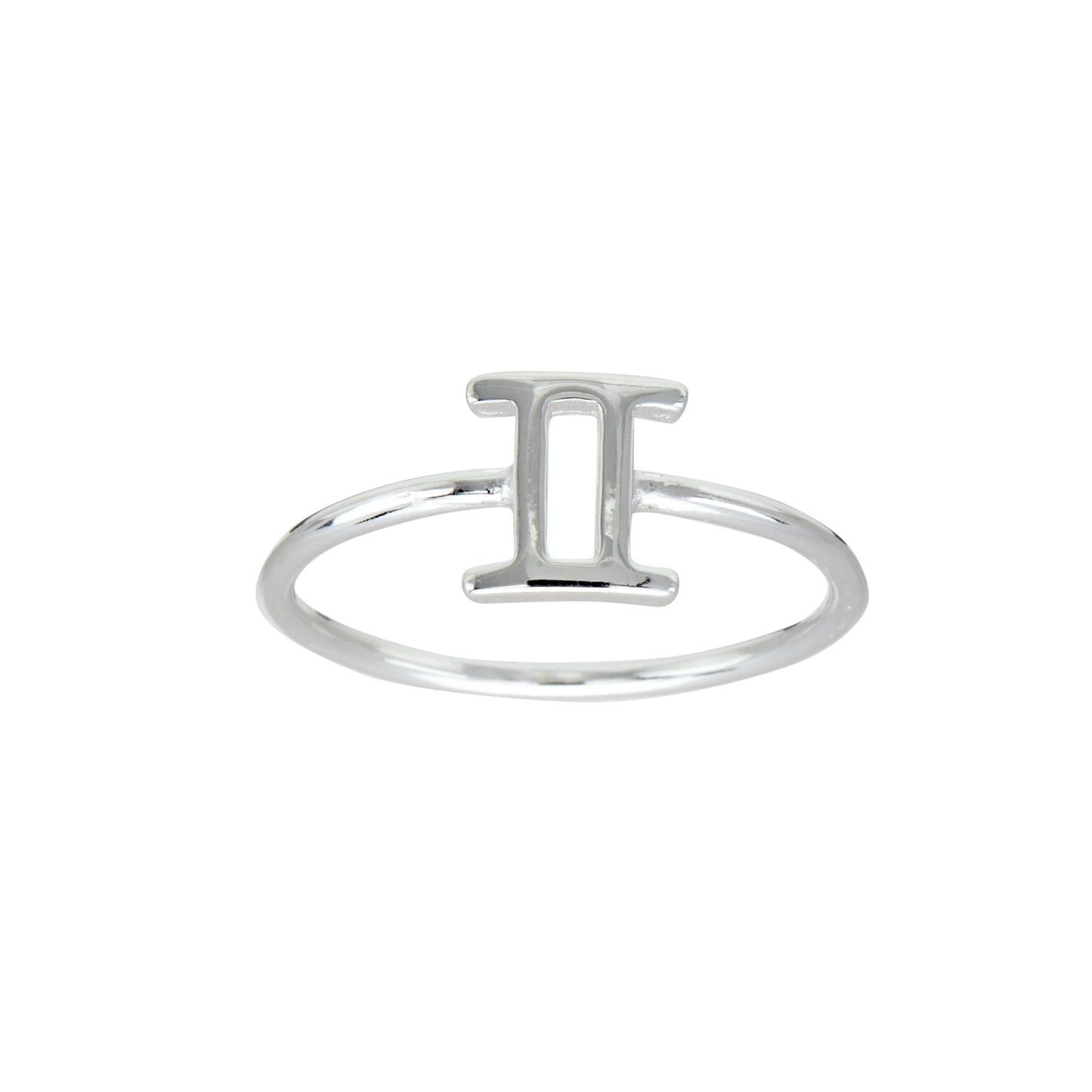 Sterling Silver Zodiac Sign Ring