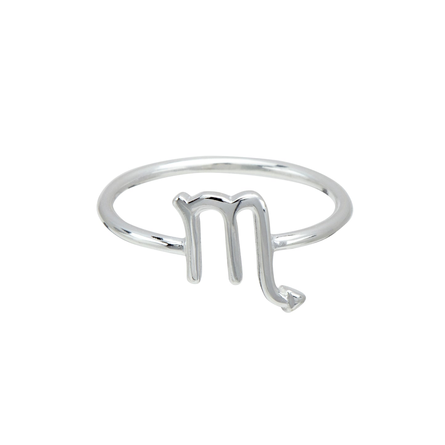 Sterling Silver Zodiac Sign Ring