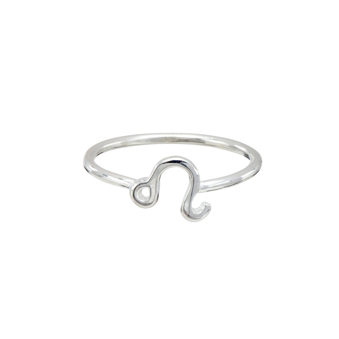 Sterling Silver Zodiac Sign Ring