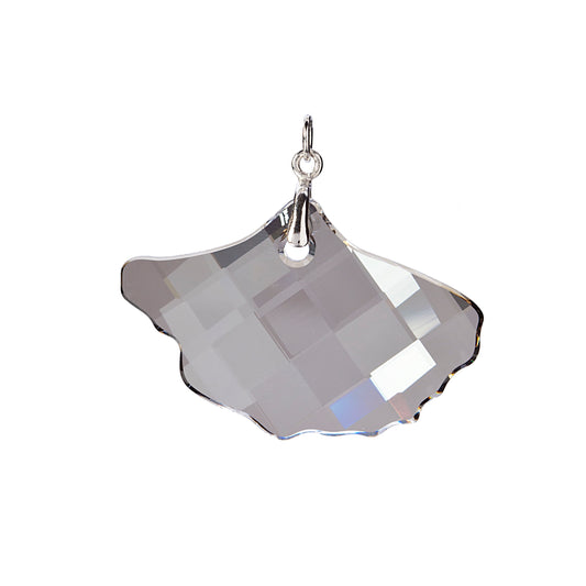 Grey Swarovski Crystal Pendant