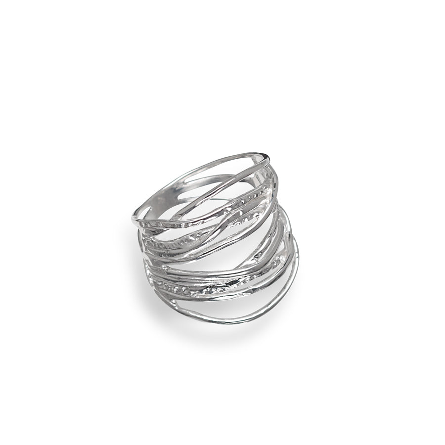 Sterling Silver Layered Ring