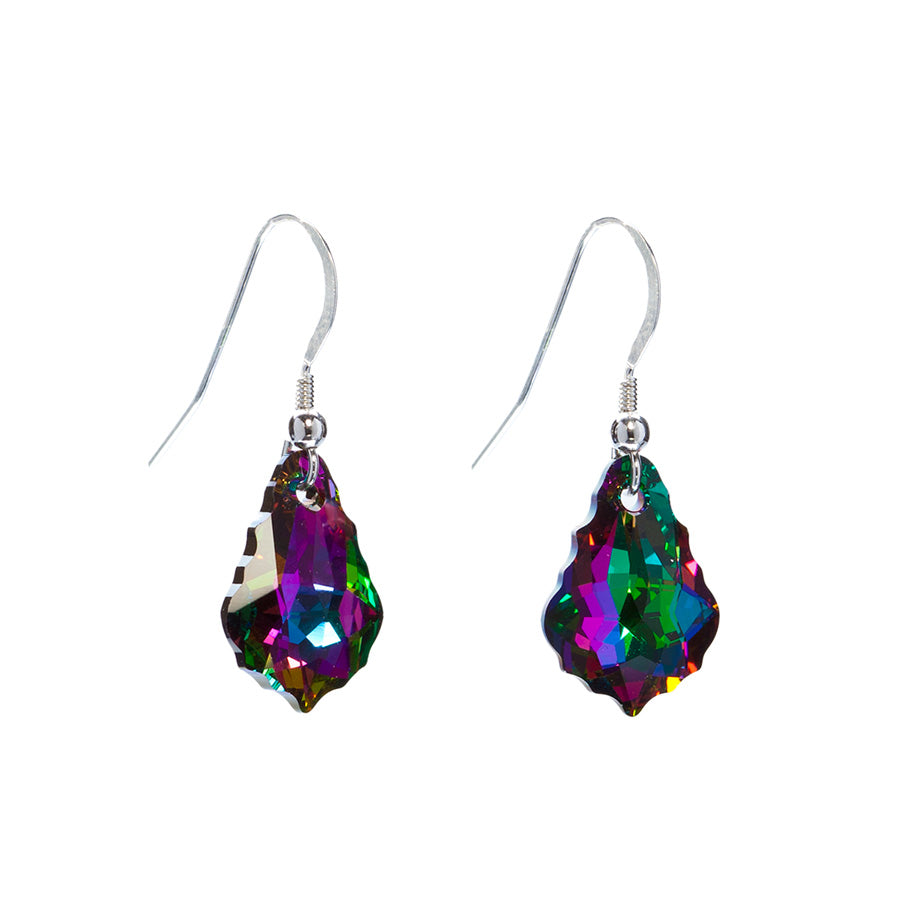 Crystal Pendeloque Drop Earrings