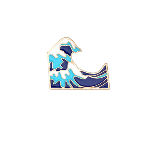 Great Wave Pin