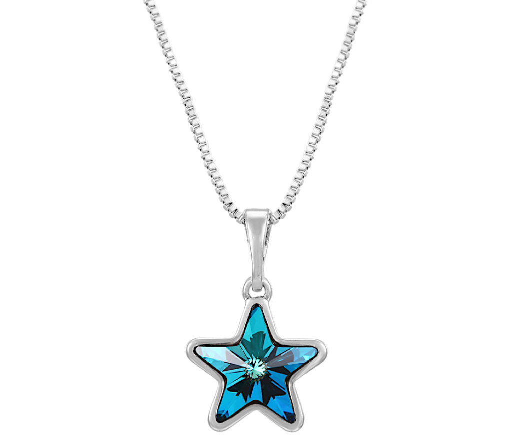 Crystal Star Pendant Necklace