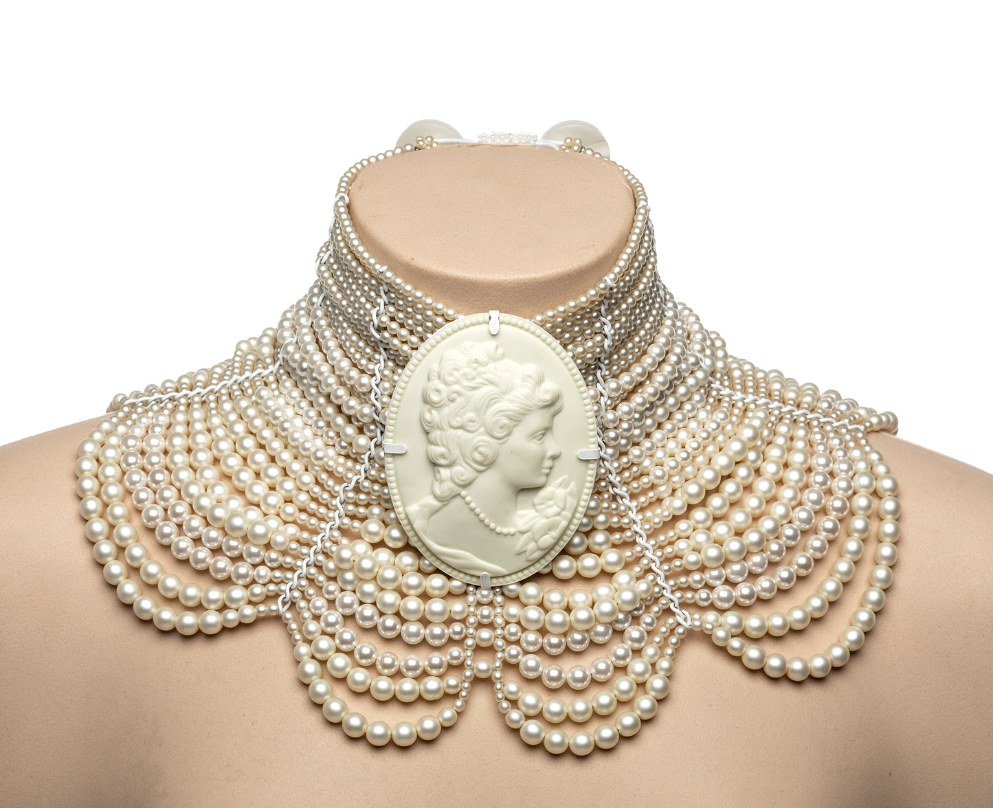 Cameo Statement Necklace