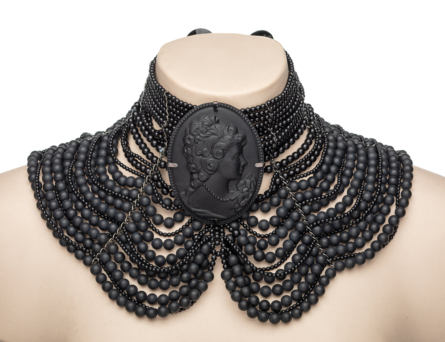 Cameo Statement Necklace