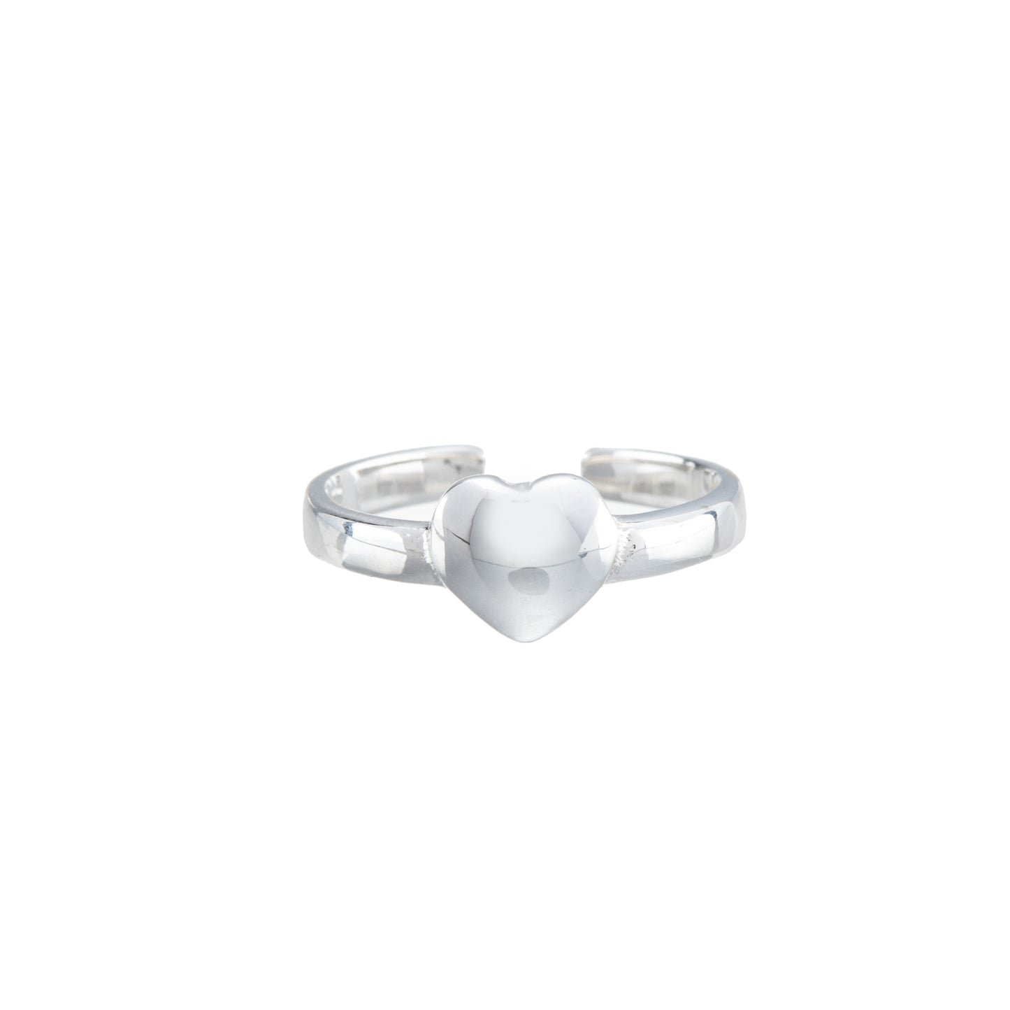 Sterling Silver Heart Toe Ring