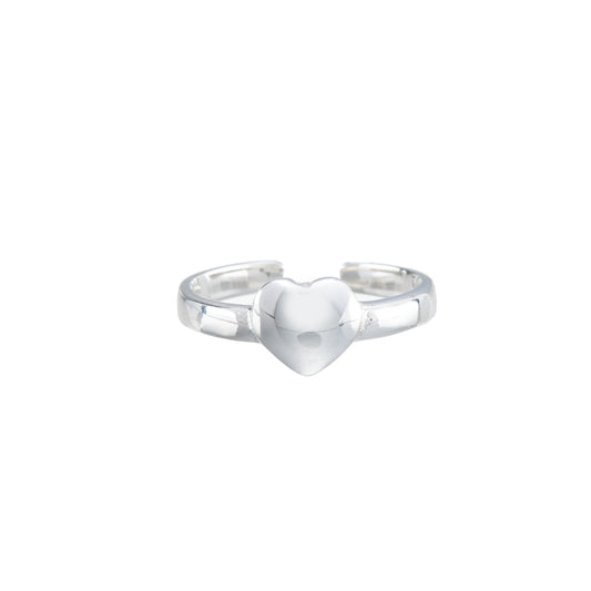 Sterling Silver Heart Toe Ring