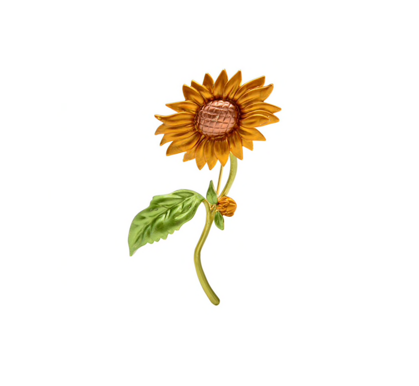 Sunflower Brooch