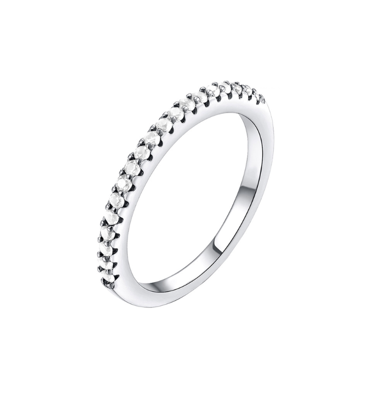 Cubic Zirconia Stackable Ring