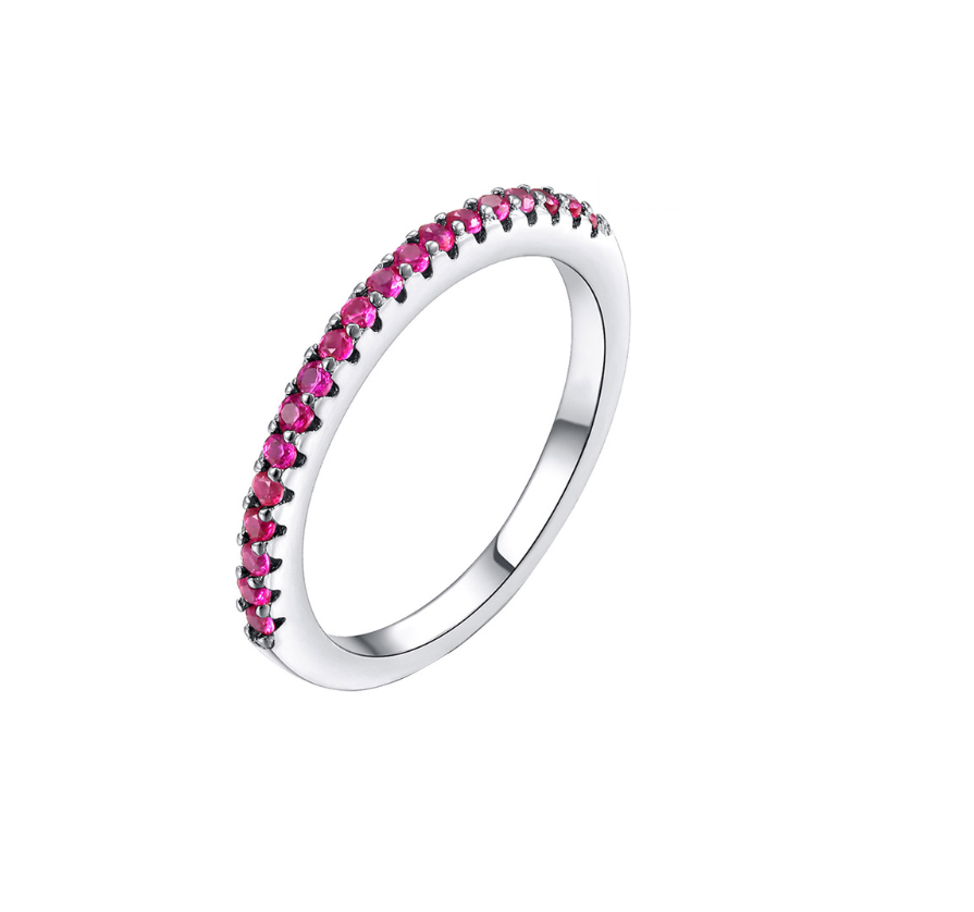 Cubic Zirconia Stackable Ring