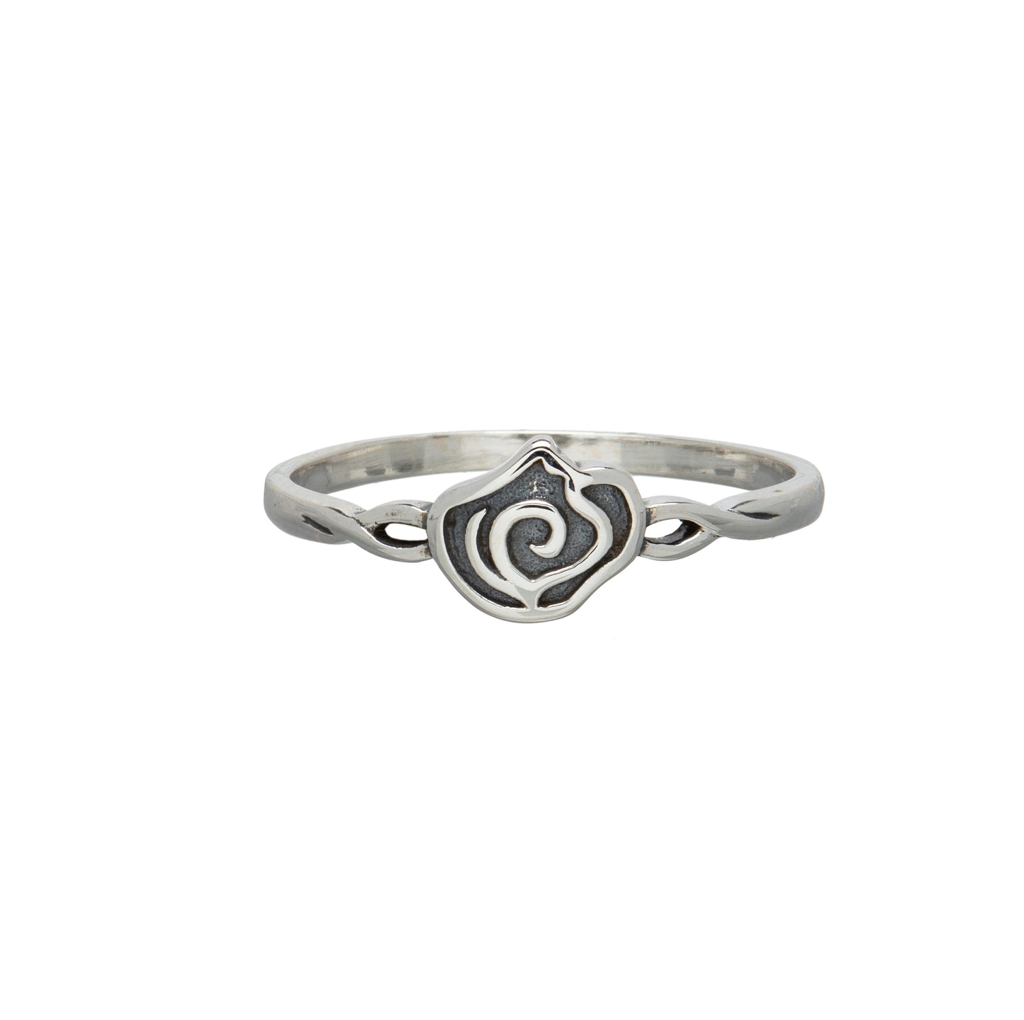 Sterling Silver Rose Ring