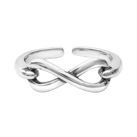 Sterling Silver Infinity Toe Ring