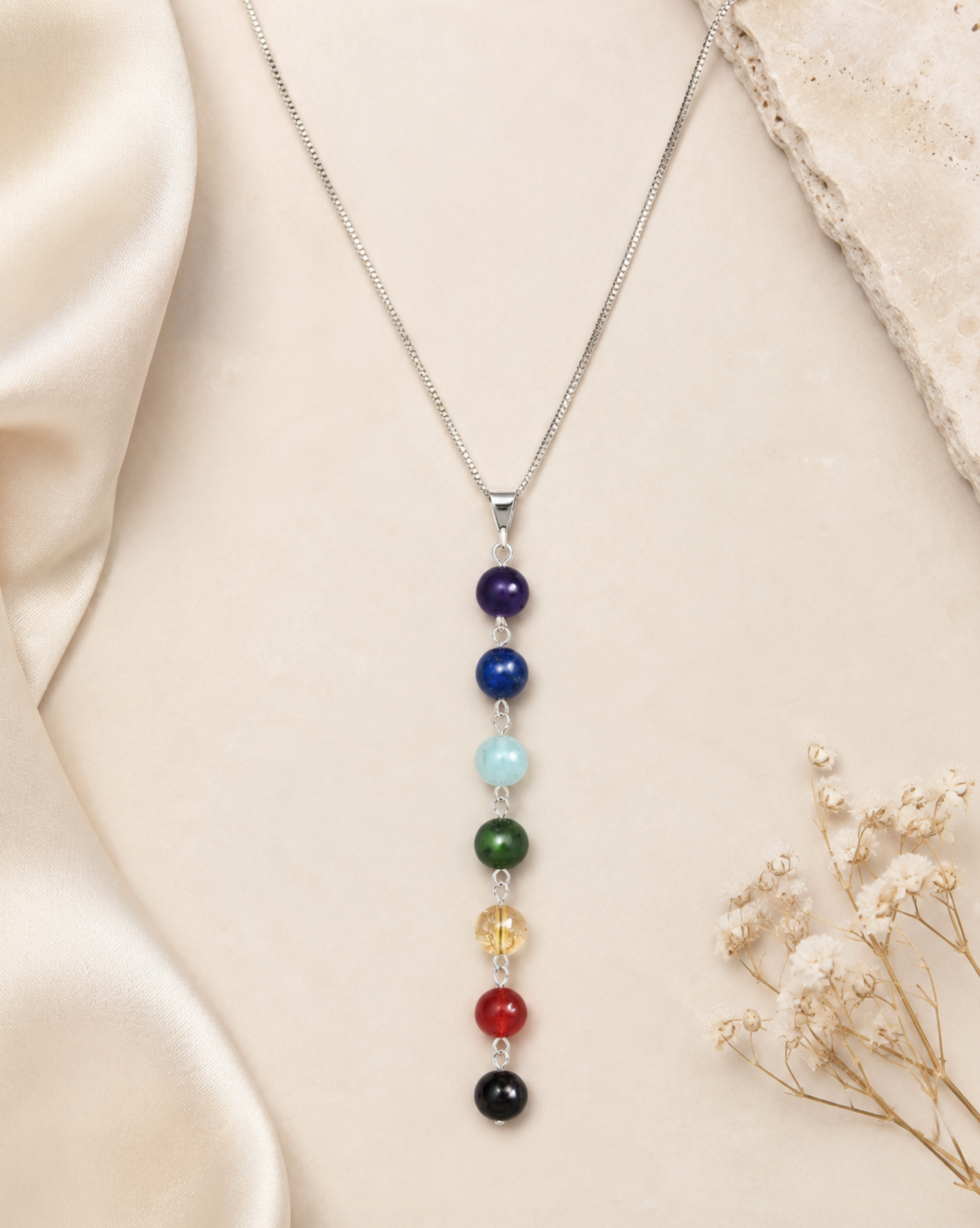 Chakra Gemstone Necklace