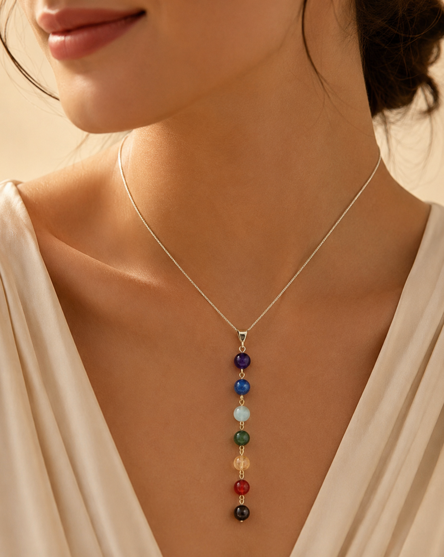 Chakra Gemstone Necklace