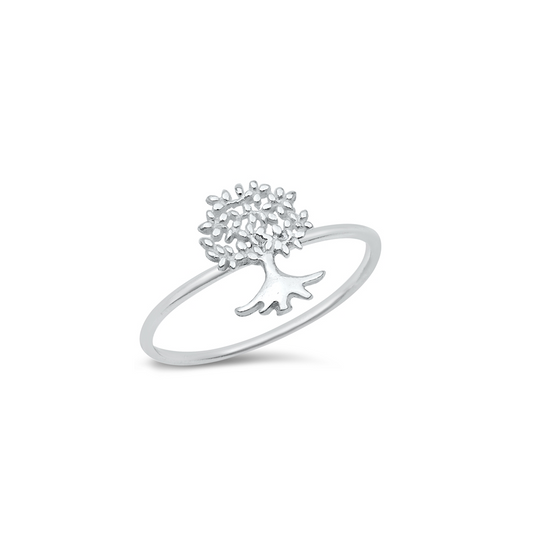 Sterling Silver Tree OF Life Ring